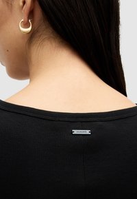 AllSaints KATARINA - Φόρεμα από ζέρσεϊ - black