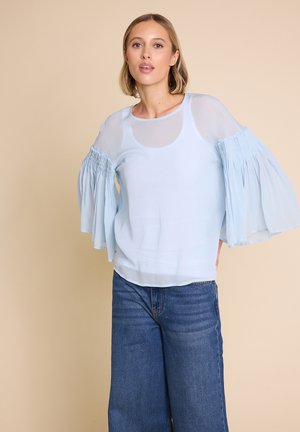 SIENNA SOLID - Bluse - light blue