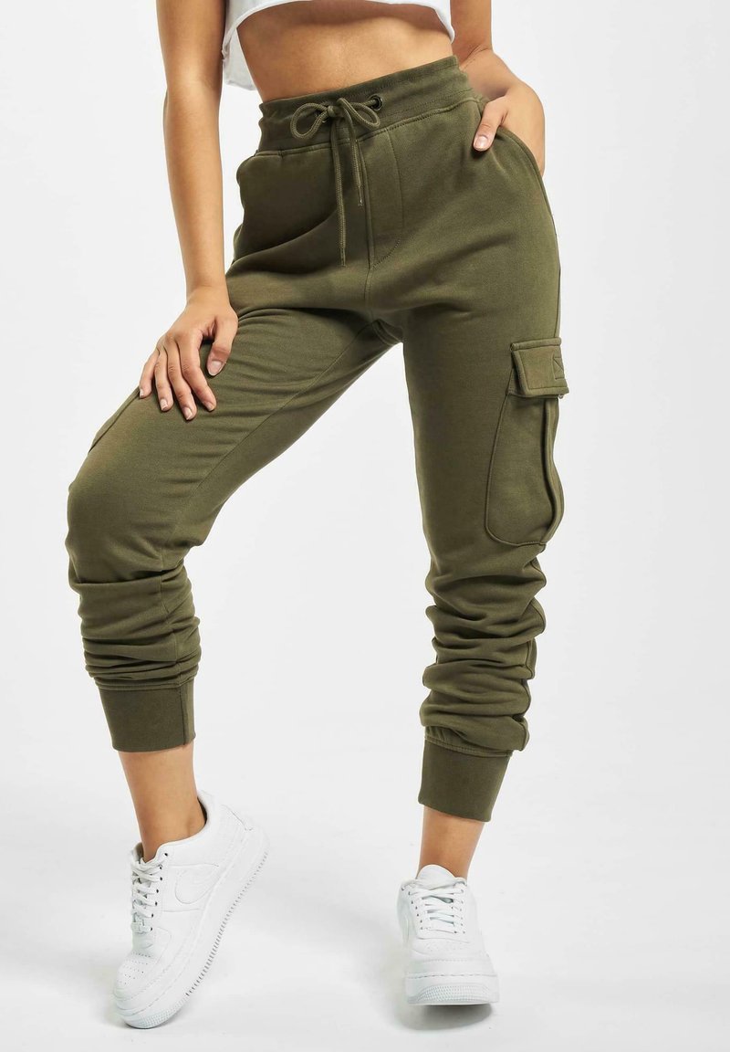 DEF GRETA - Pantalon de survêtement - olive