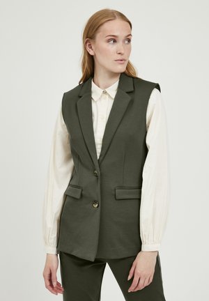 b.young BYRIZETTA WAISTCOAT - Veste sans manches - deep depths