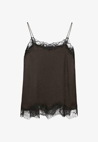 Selected, dark brown