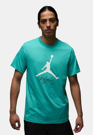 T-shirts print - turquoise