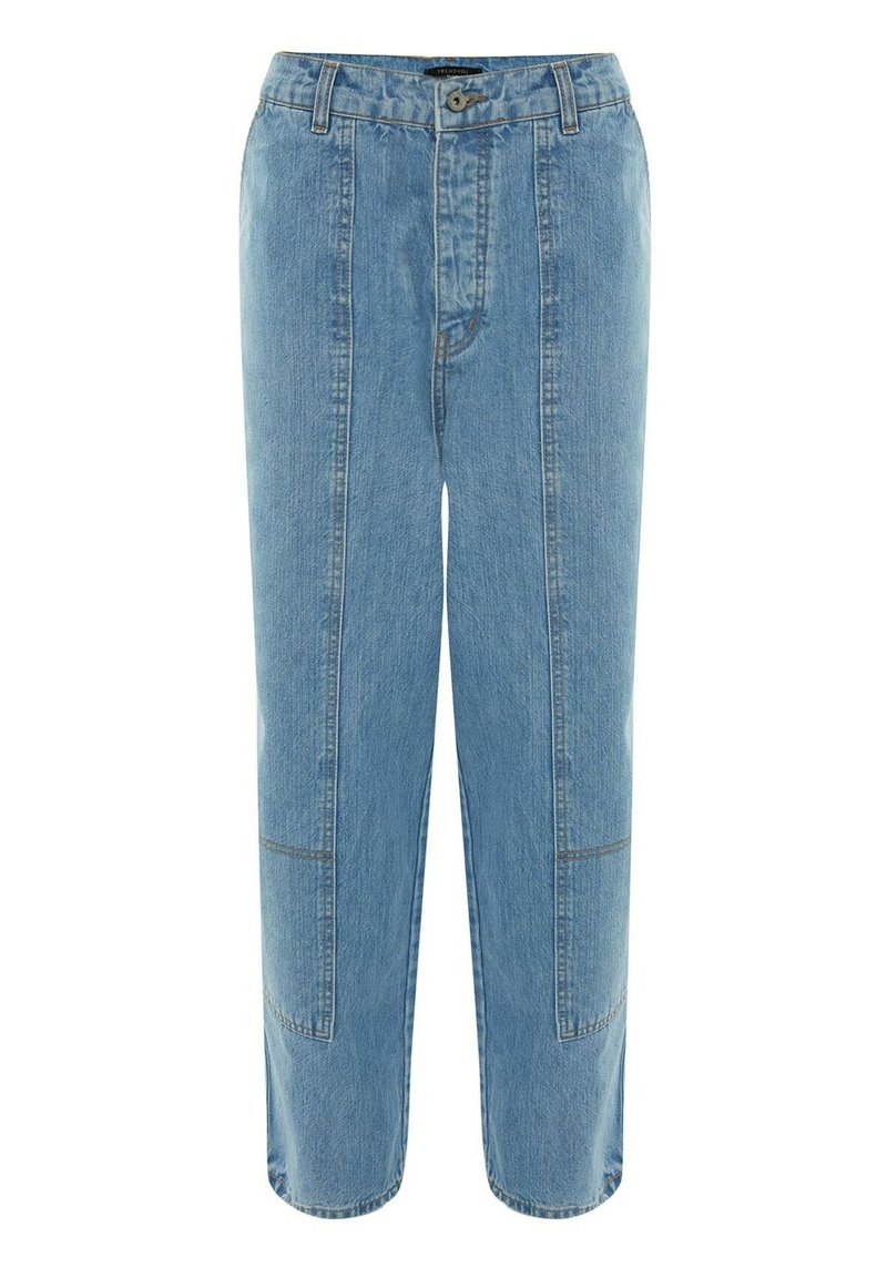 Trendyol Straight leg jeans blauw