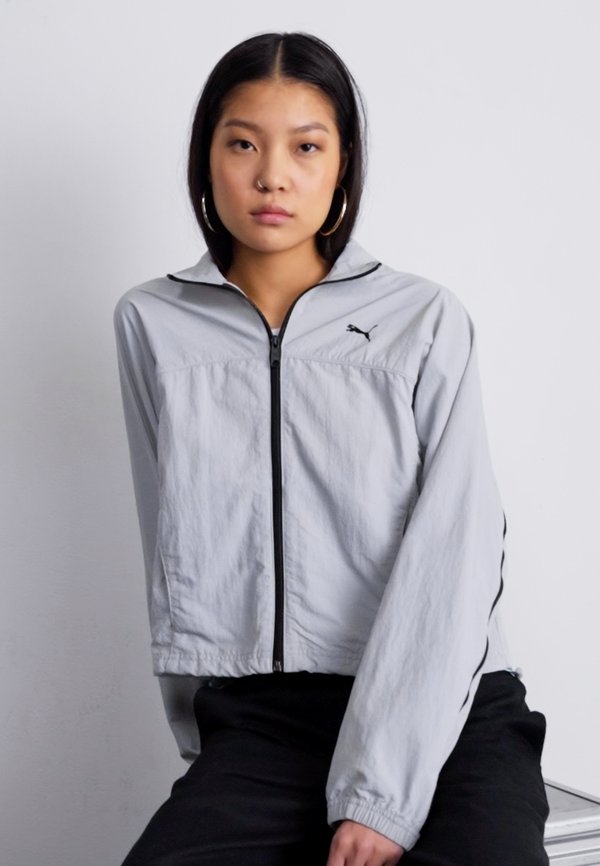 DARE TO OVERSIZED ZIP-OFF JACKET - Summer jacket - flat light gray4