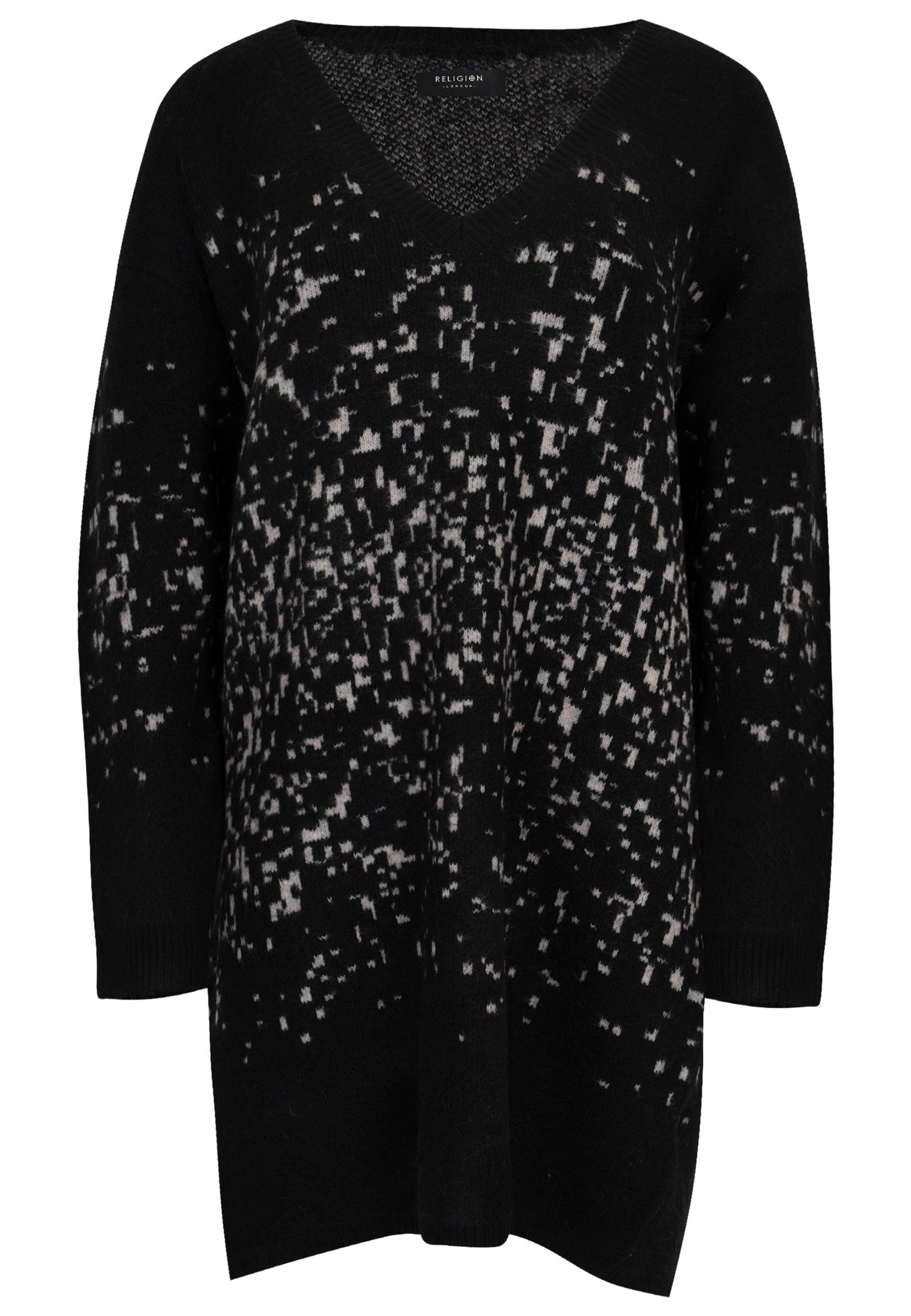 Religion Jumper dress - black/ashes of 