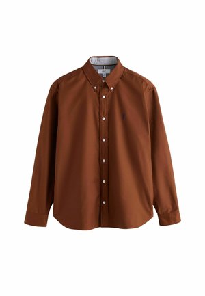 Next, REGULAR FIT - LONG SLEEVE OXFORD SHIRT . - Chemise - tobacco orange
