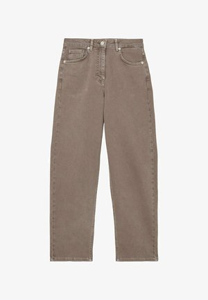 Reiss, REGULAR FIT - SELIN MID-RISE STRAIGHT-LEG JEANS PETITE. - Jeans Straight Leg - mauve neutral