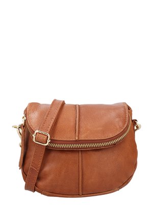 JANNY - Cross body bag - braun