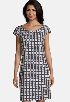 Day dress - dark blue/white