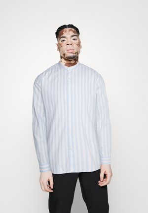 Selected SLHREGKAM STRIPE MANDARIN  - Camicia - blue