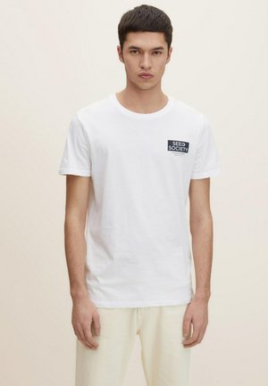 T-shirt con stampa - white