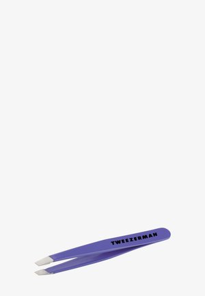 TWEEZERMAN MINI SLANT TWEEZER - Hair removal Tool - purple