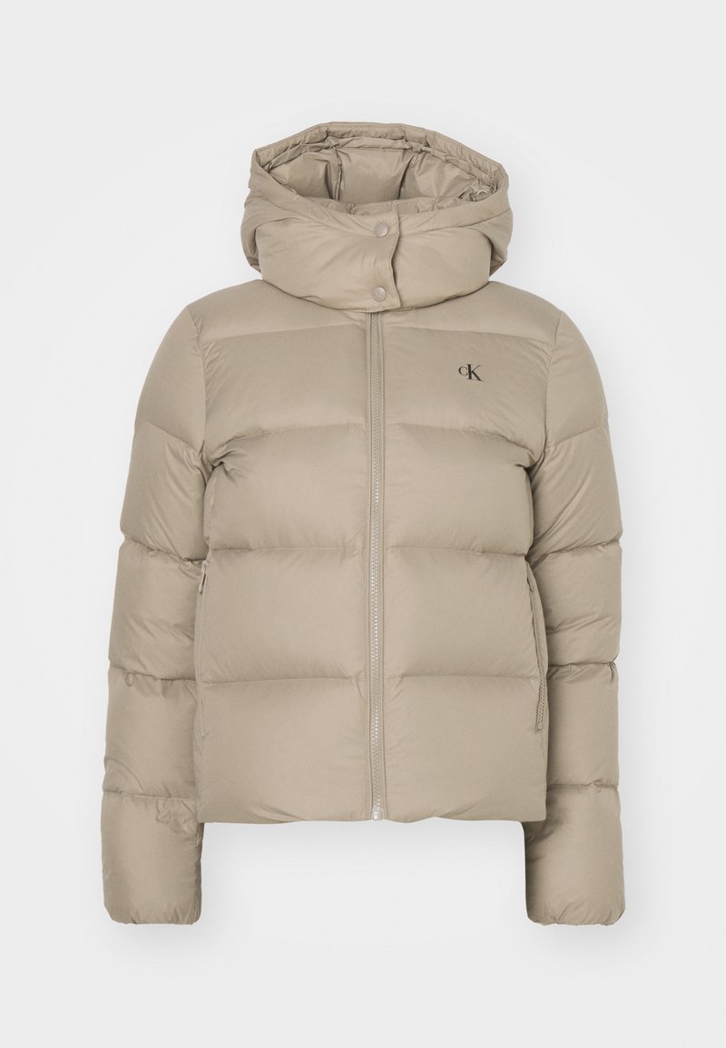 Calvin Klein Jeans Gewatteerde jas donkergroen