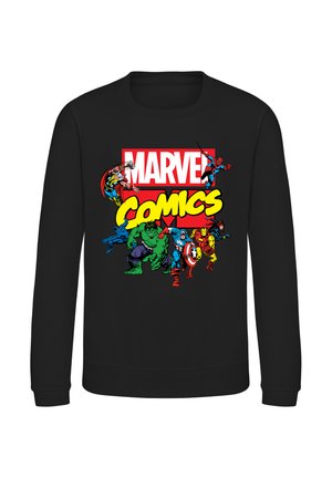 Marvel AVENGERS CLASSIC ACE TEAM - Sweater - black