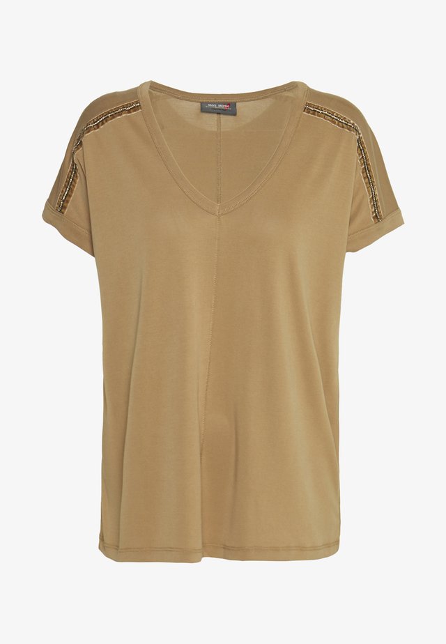 LENNOX TEE - T-shirt con stampa - burro camel