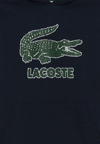 Lacoste LOGO - Luvtröja - navy blue