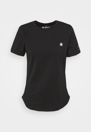 MYSID OPTIC SLIM - T-shirt basic - black