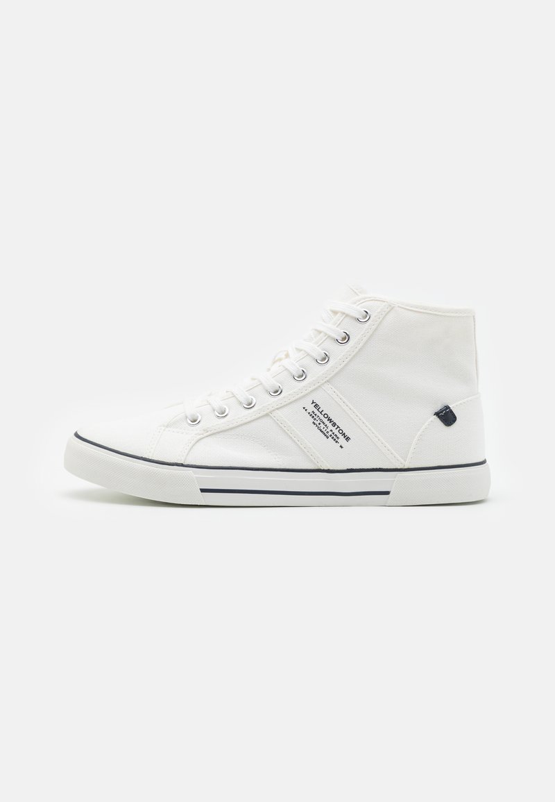 Pier One UNISEX - Kõrge servaga tossud - white