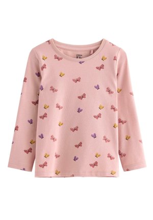 Lindex LONG-SLEEVED  - Pitkähihainen paita - dusty pink