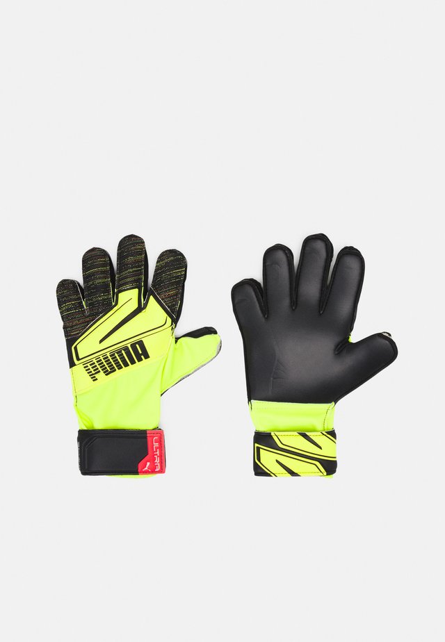 ULTRA PROTECT 3 JR - Målvaktshandskar - yellow alert/black
