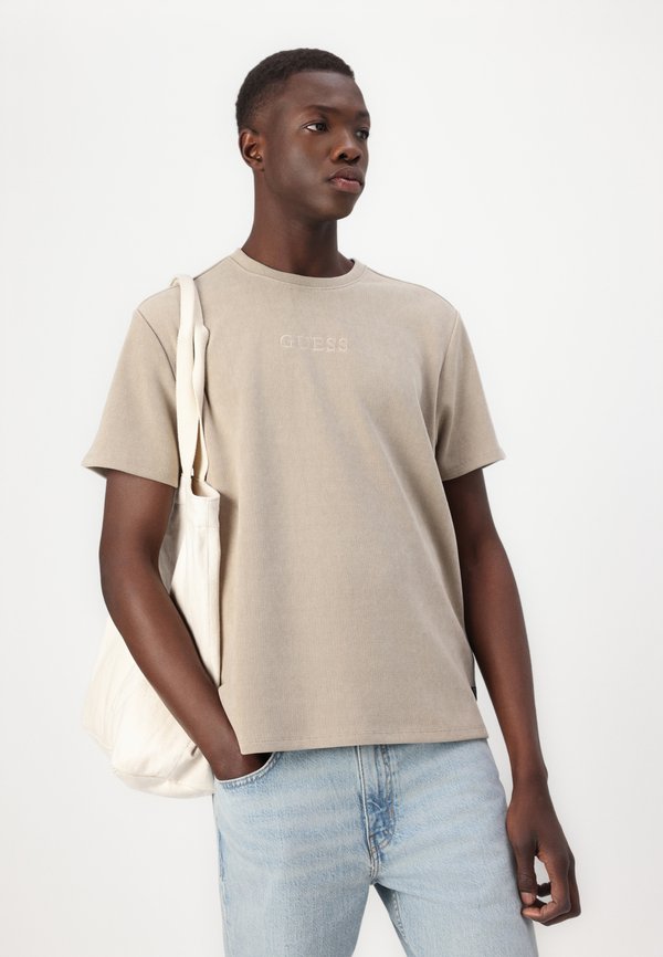 HAWKINS - Basic T-shirt - traditional khaki3