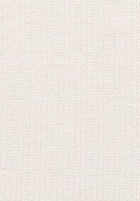 Baumwollstoff in einem strukturierten, gerippten Design. Die Farbe ist cremeweiß mit leichten Variationen, weich im Griff und gleichmäßig über die Oberfläche.
