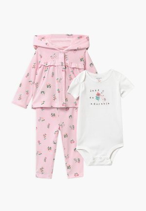 FLORAL SET - Gilet - pink