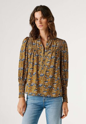 Blouse - dk amber orange