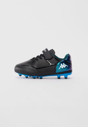 KOMBAT PLAYER UNISEX - Firm-ground football boots - black/blue brilliant
