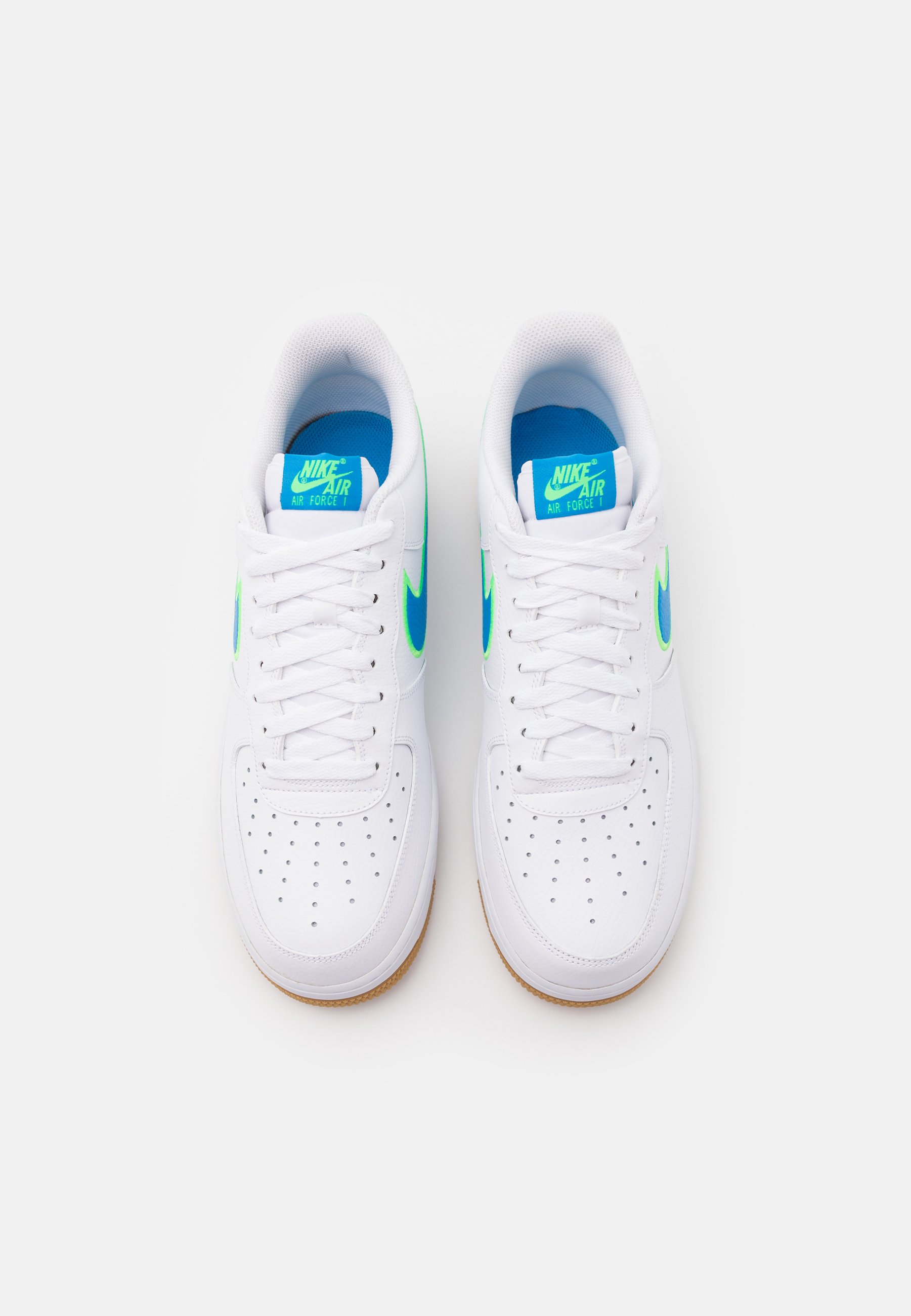 baby blue and white nike air force 1