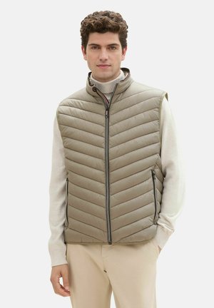 TOM TAILOR Bodywarmer - smokey olive green