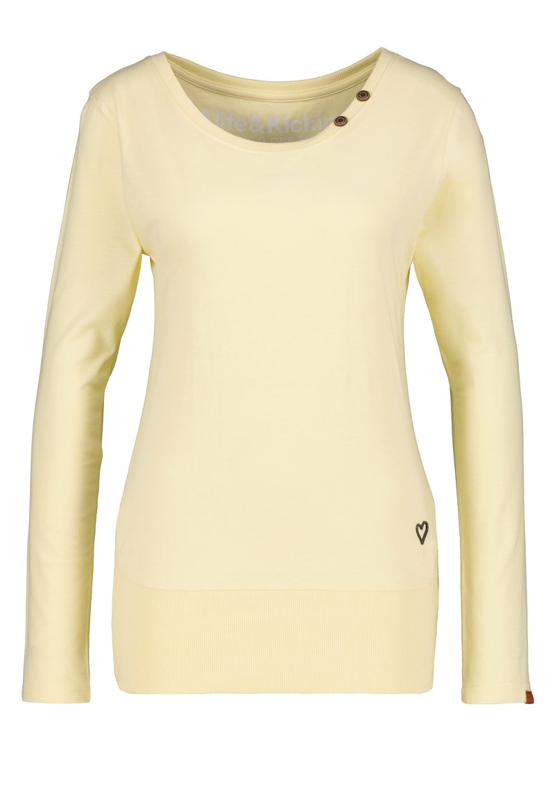 alife & kickin Longsleeve geel gemêleerd alife & kickin Longsleeve geel gemêleerd