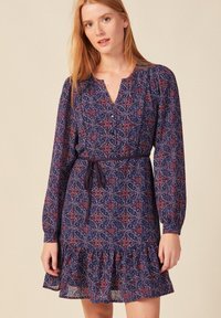 BONOBO Jeans PATINENKLEID - Freizeitkleid - bleu marine