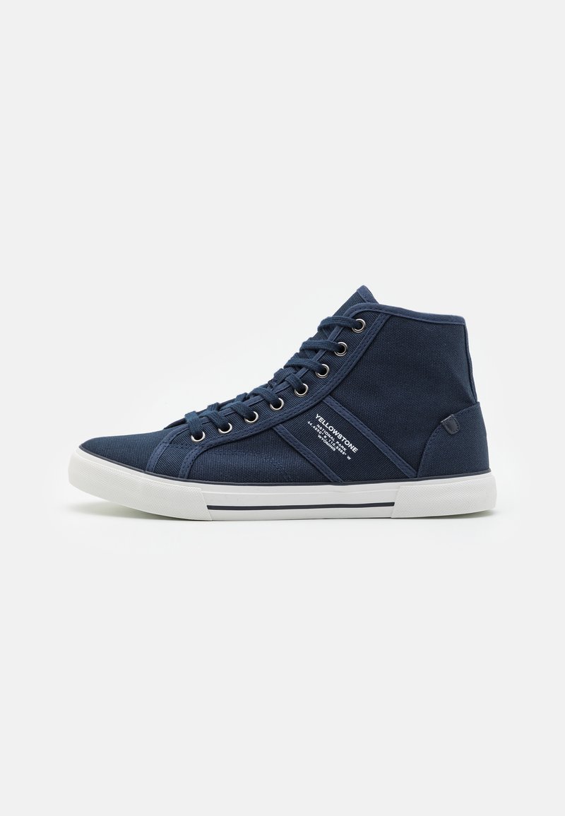 Pier One UNISEX - Kõrge servaga tossud - dark blue