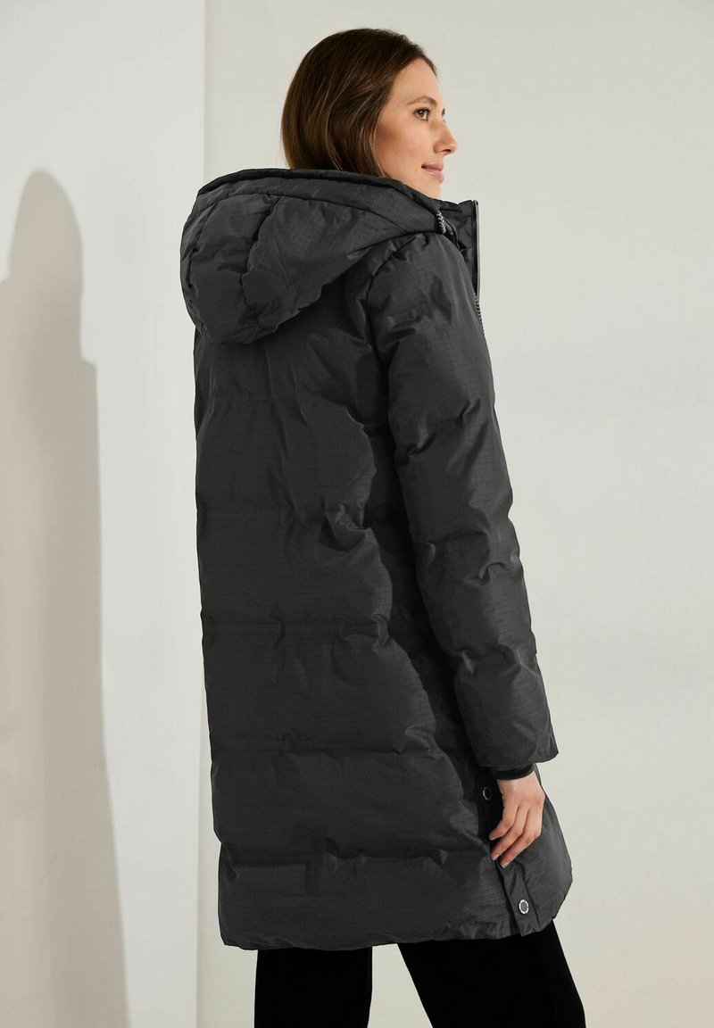 Wintermantel Kurzmantel Schwarz Damen Winter Winter Mantel Cecil