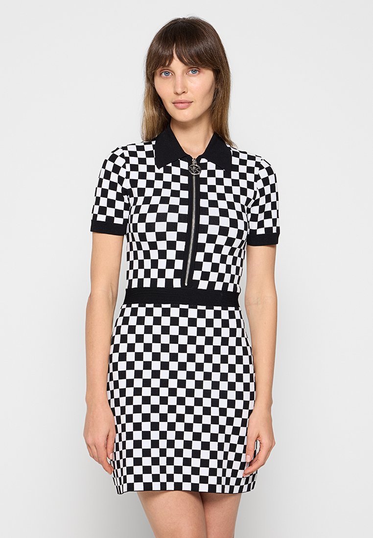 Michael Kors Blousejurk antraciet gemêleerd