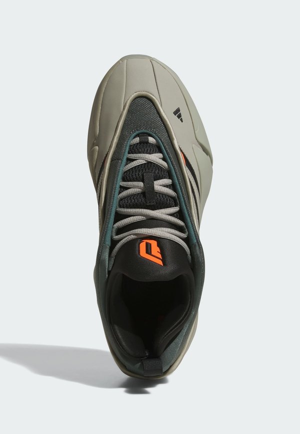 LILLARD LOW - Basketball shoes - silver pebble   legend ivy   impact orange3