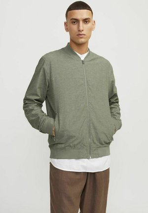 Bomber Jacket - deep lichen green