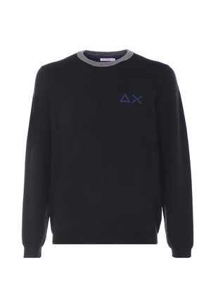 Sun68 ROUND BIG ELBOW - Sweatshirt - black