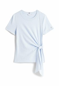 SIDE KNOT CREW NECK - T-Shirt print - breezy blue