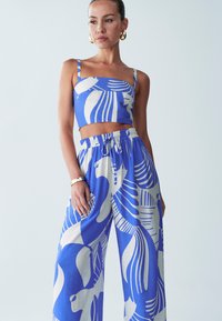ST MRLO KADY - Kalhoty - blue abstract