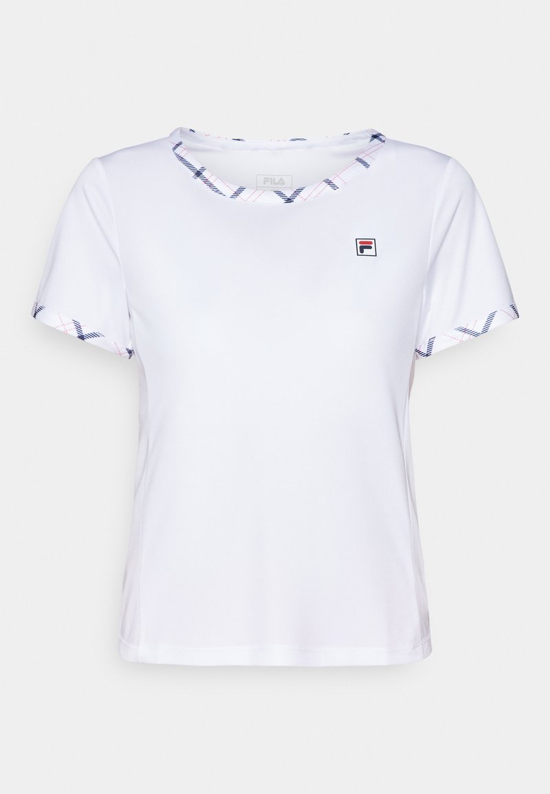 Fila T-shirt print wit