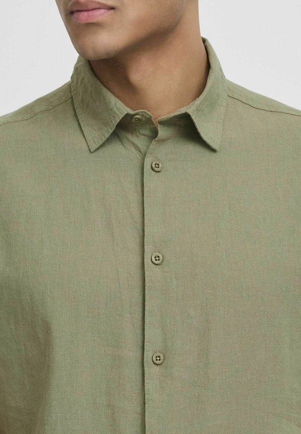 IDMONK LINEN MIX - Shirt - vetiver3