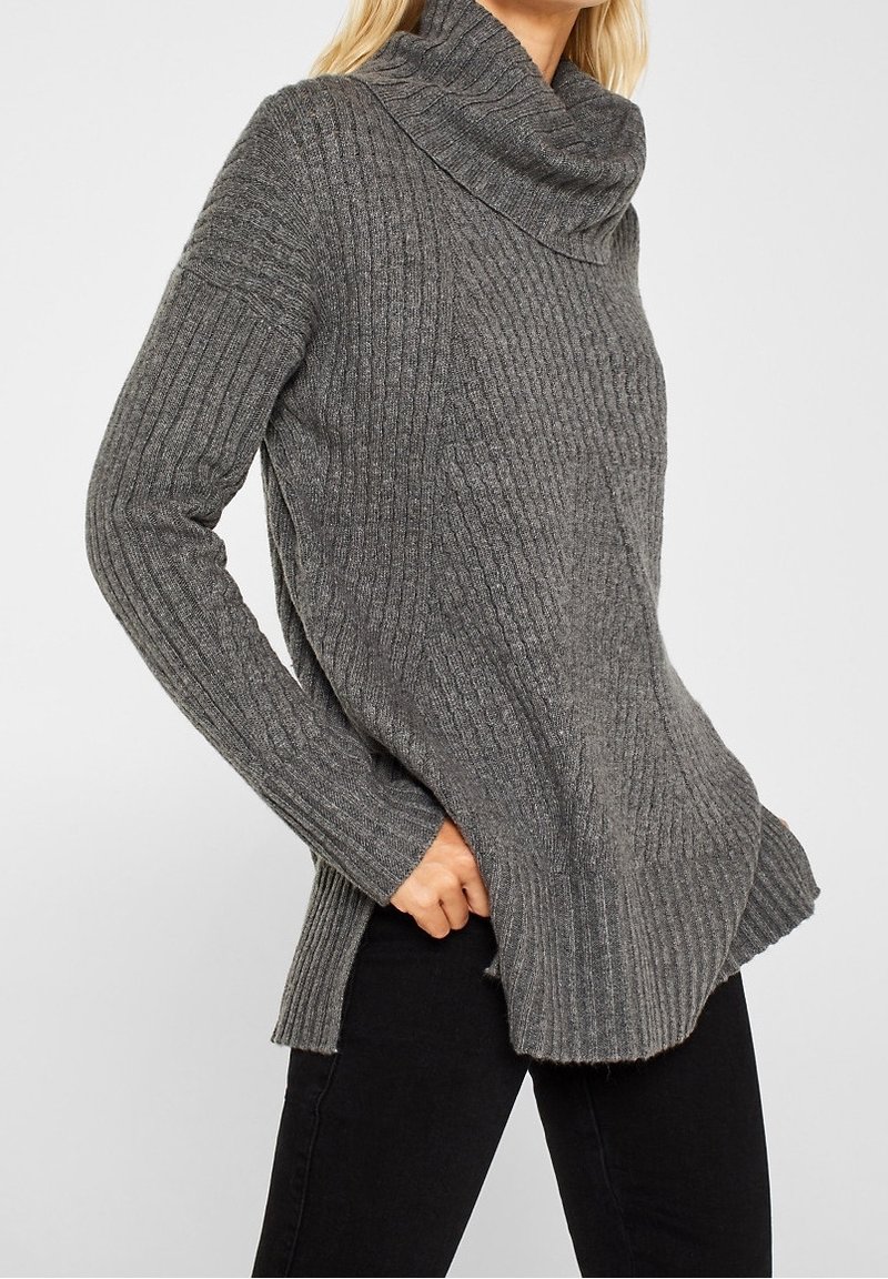 Esprit Collection Strickpullover - gunmetal