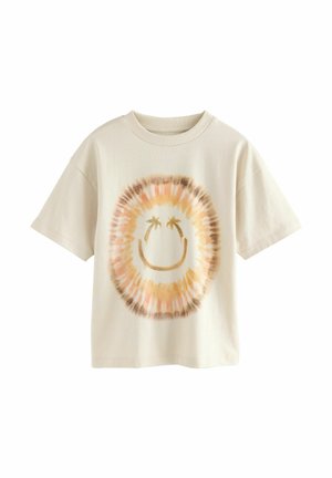 Next SHORT SLEEVE GRAPHIC STANDARD - T-shirt print - stone tie dye smile