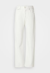 BOWEY 3D BOYFRIEND ANKLE - Avar lõikega teksad - light chalk