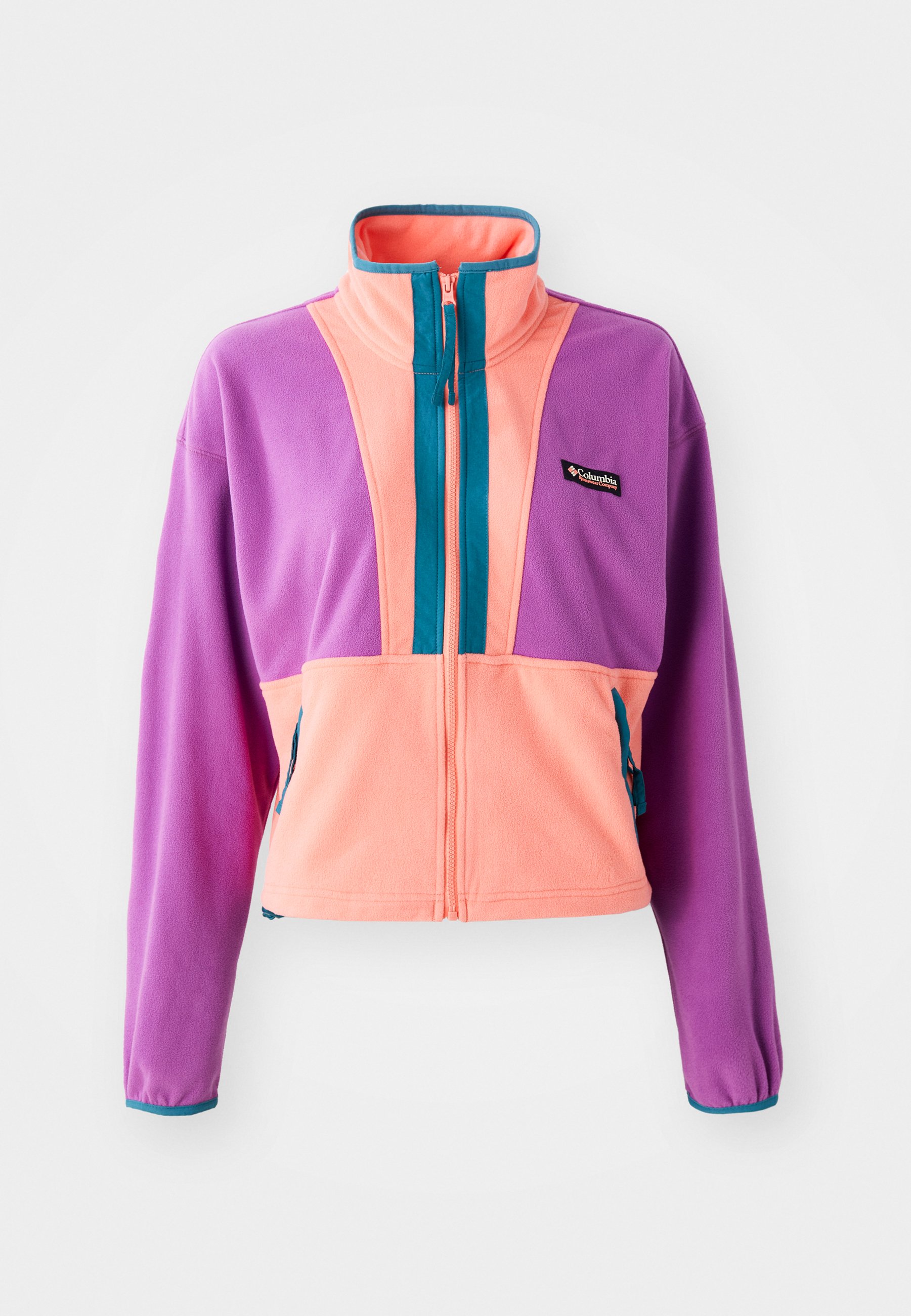 Columbia BACKBOWL FULL ZIP - Fleece jacket - lilac/orange/lilac