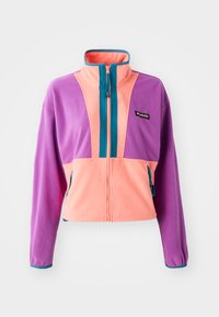 BACKBOWL™ FULL ZIP - Fliisjakk - lilac/orange