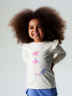 Name it NMFTIKKA - Tops ar garām piedurknēm - gardenia