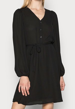 Košilové šaty - black